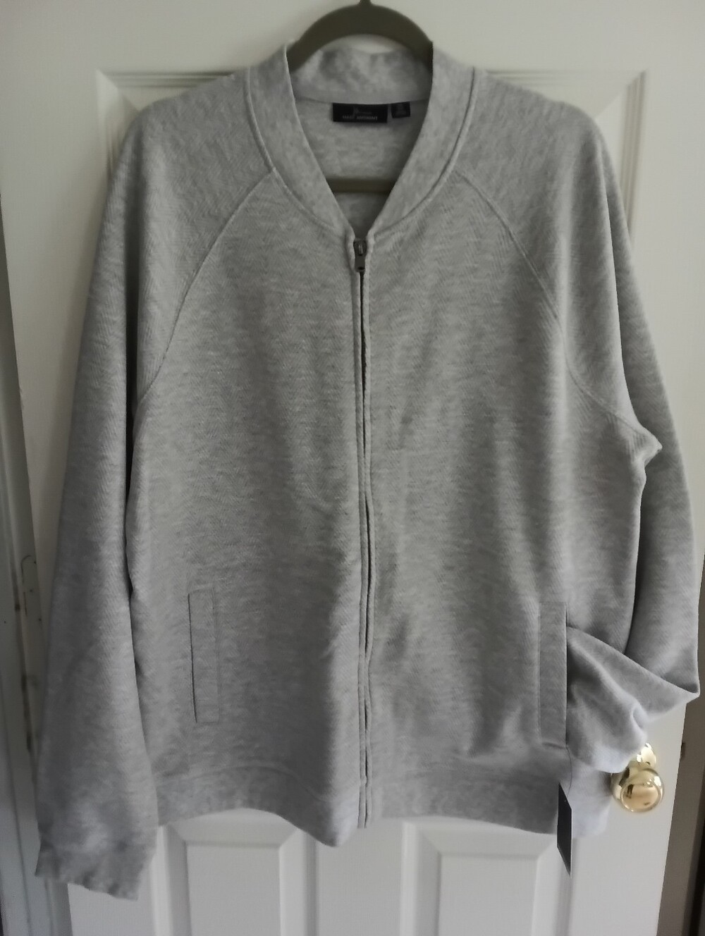 Marc Anthony Men's Slub Gray Jacket